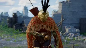 The Crimson Warden Boss in Crimson Desert